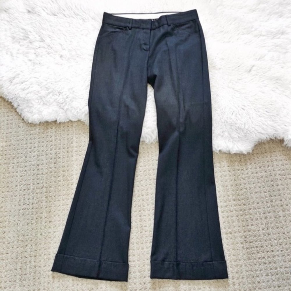 Theory Charcoal Wool Dress Slacks Size 4 - Picture 8 of 10